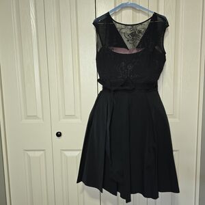 Gorgeous Little Black Dress Lauren Evening Wear Size 14